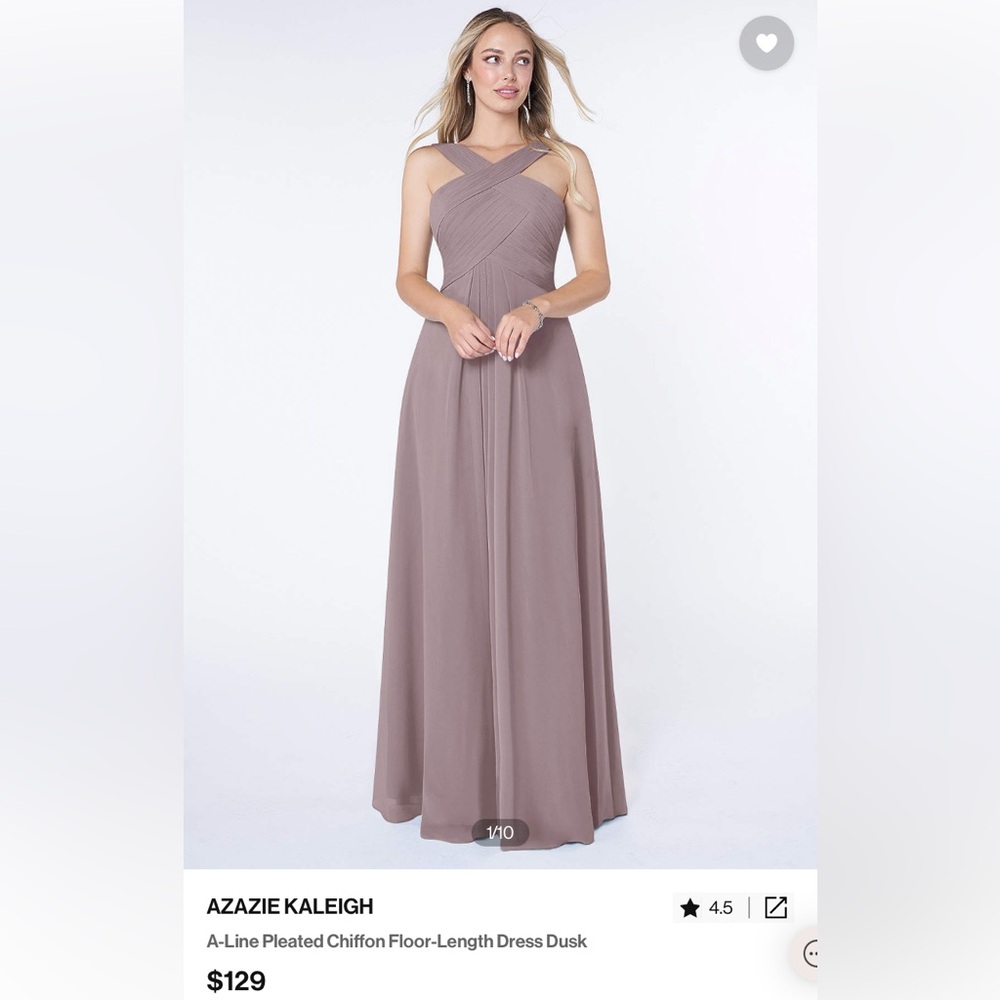 Azazie Dusk Bridesmaid dress
